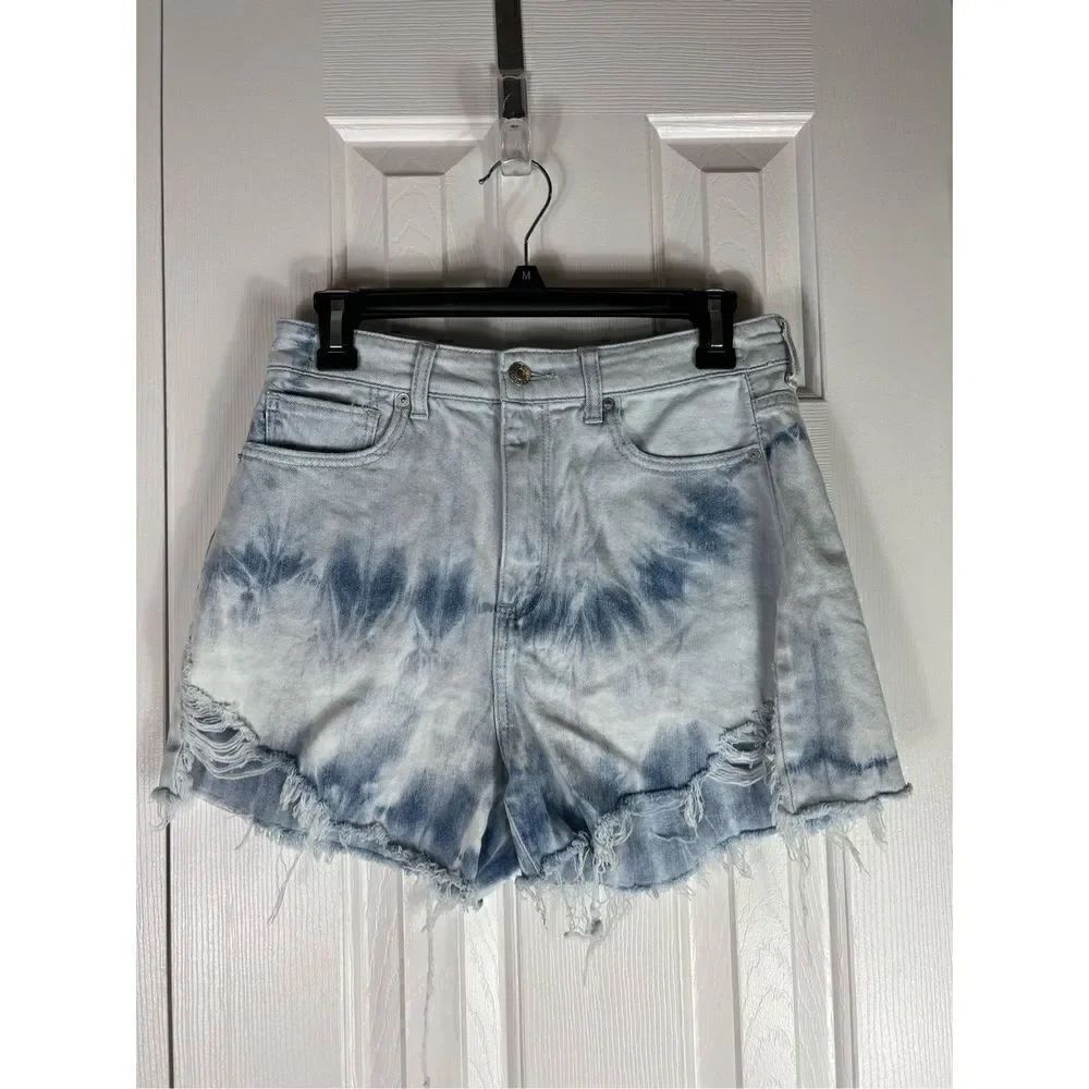American Eagle Highest Rise Womens Mom Shorts Size 6